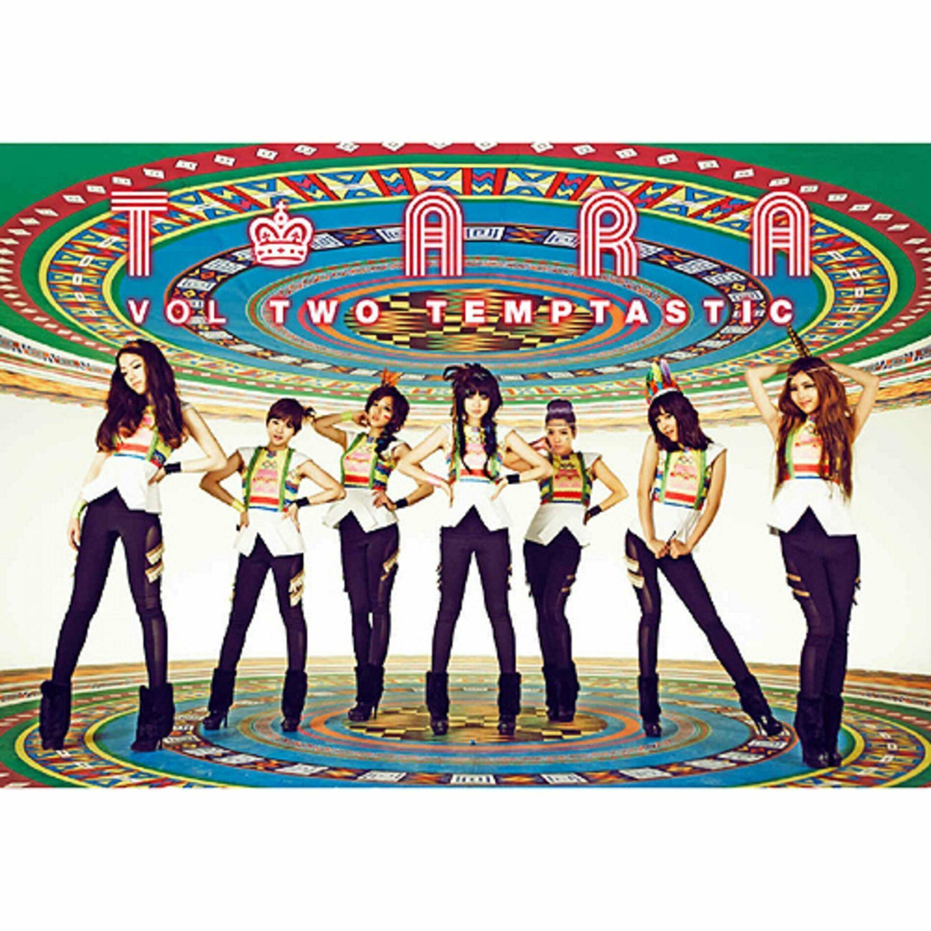 Capa do álbum "Temptastic", de T-ARA