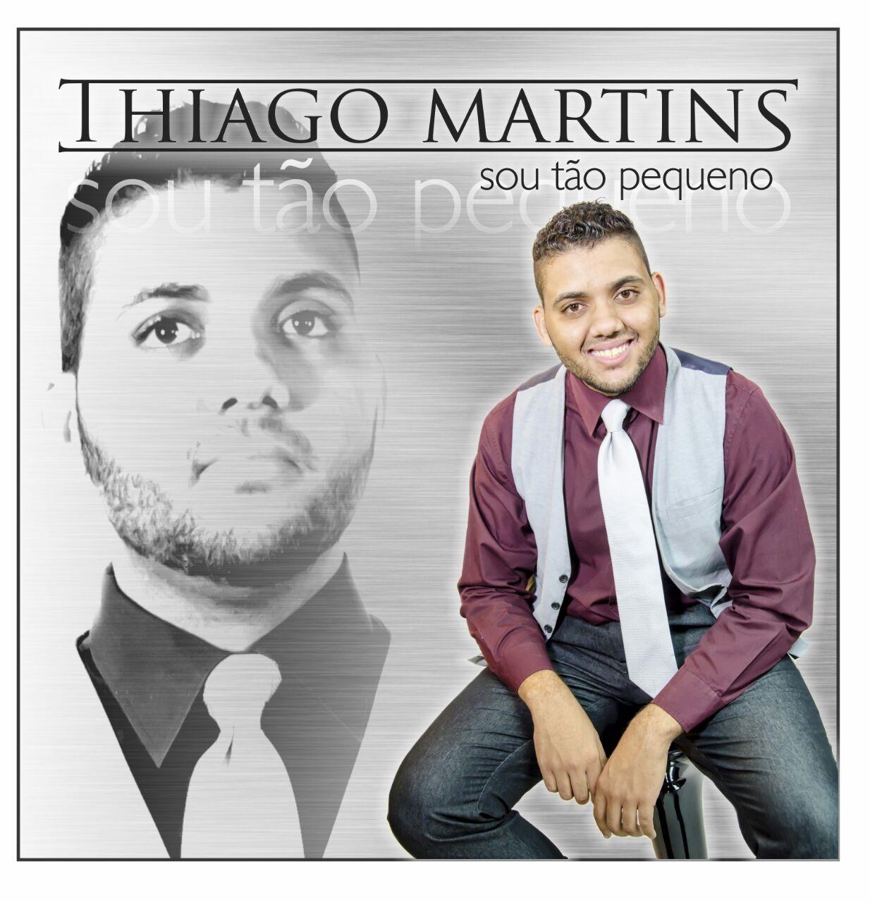 Portada de Álbum "Sou Tão Pequeno", de Thiago Martins 
