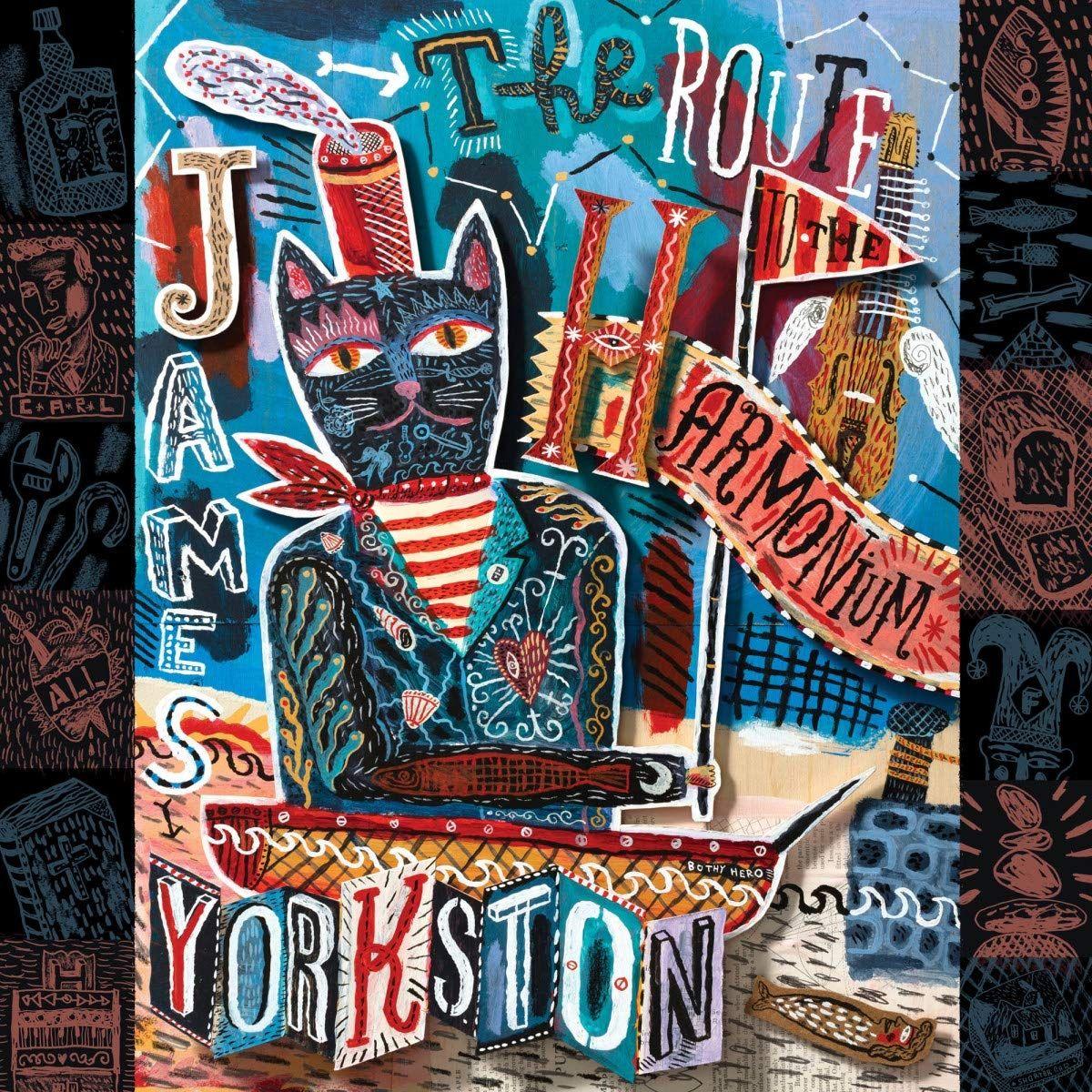 Capa do Álbum "The Route To The Harmonium", de James Yorkston