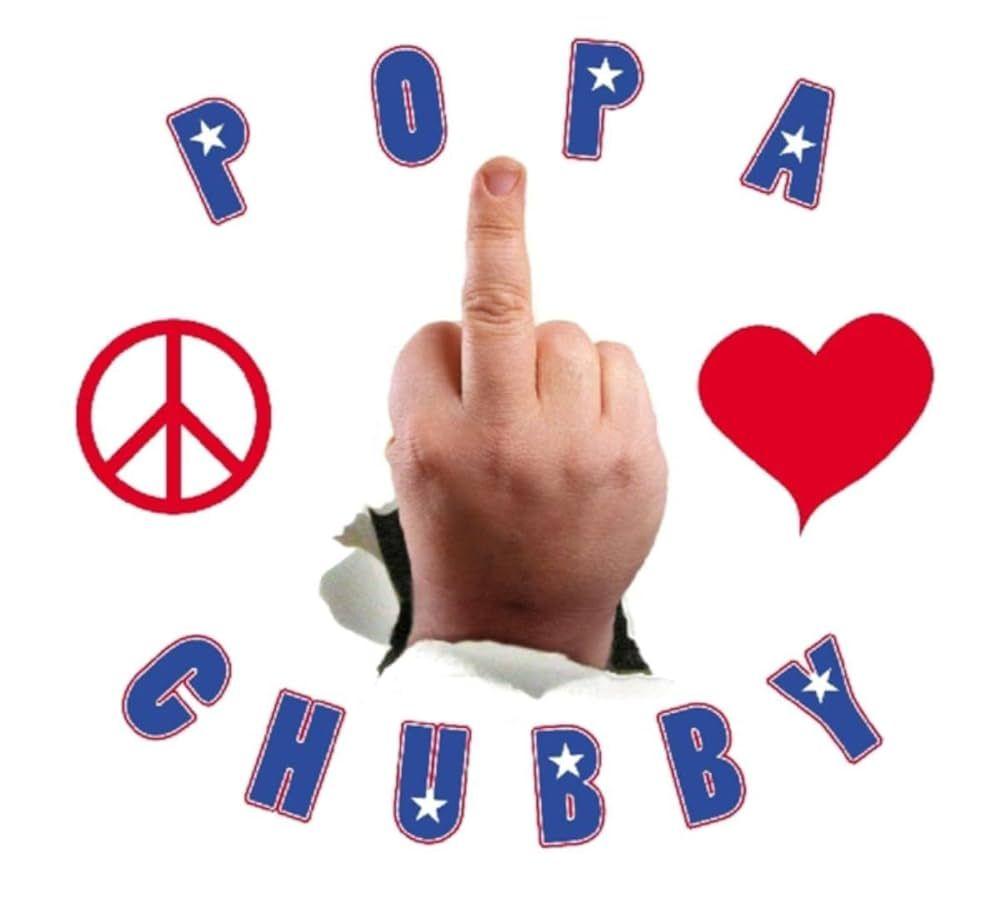 Album cover of "Peace, Love & Respect" by Popa Chubby