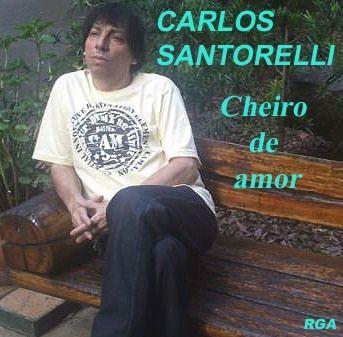 Portada del álbum "Cheiro de amor", de Carlos Santorelli