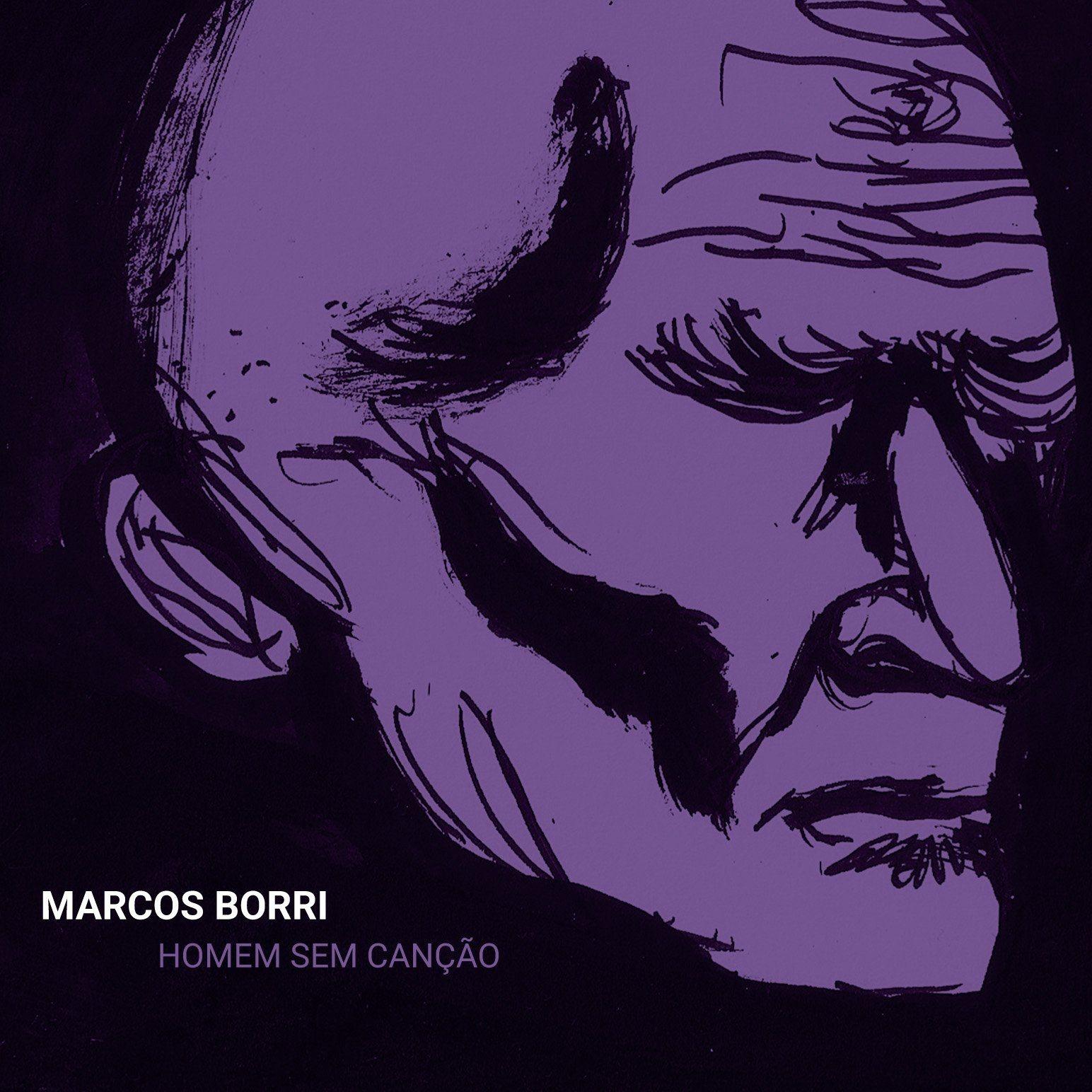 Portada de Álbum "Homem Sem Canção", de Marcos Borri