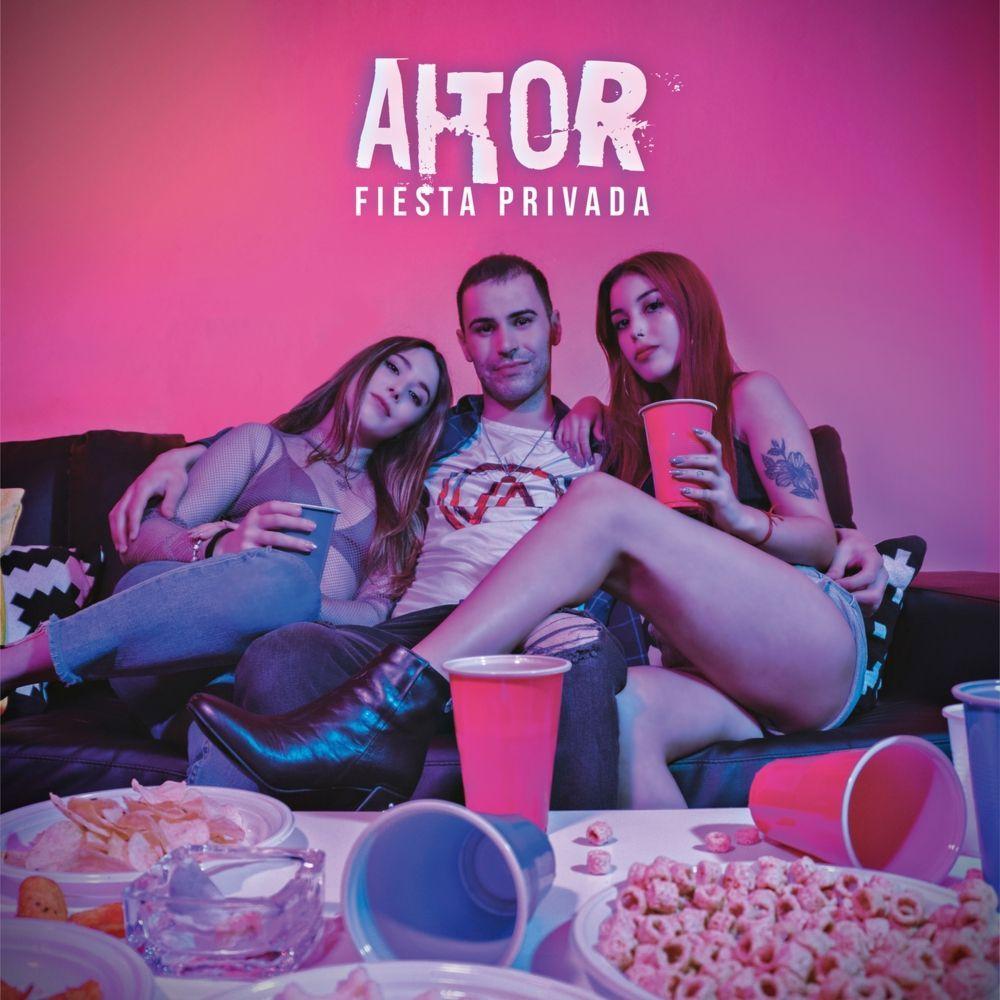Portada de Álbum "Fiesta Privada", de Aitor