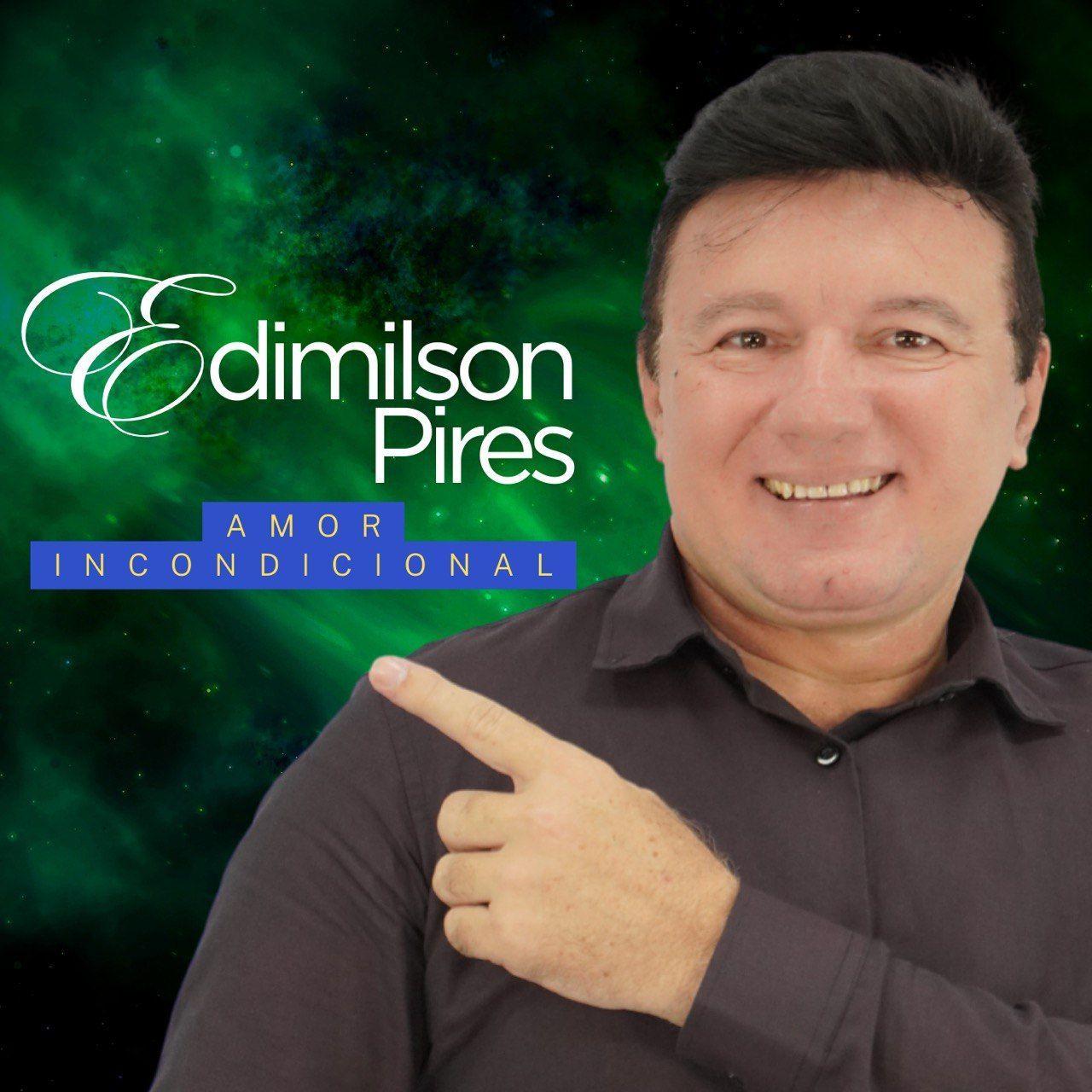 Portada de Álbum "Amor Incondicional", de Edimilson Pires