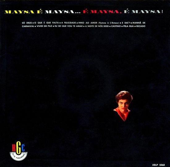 Portada del álbum "Maysa É Maysa... É Maysa, É Maysa!", de Maysa