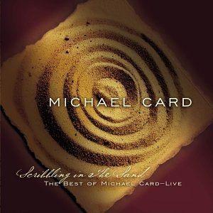 Capa do Álbum "Scribbling In The Sand", de Michael Card