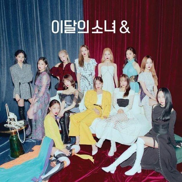 Portada de Sencillo/EP "[&] ", de LOONA 