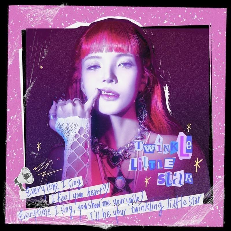 Portada de Sencillo/EP "Twinkle Little Star", de SHIN JIMIN