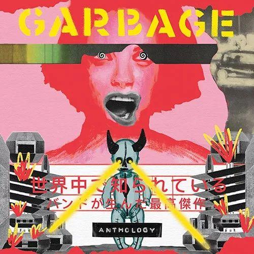 Capa do álbum "Anthology", de Garbage