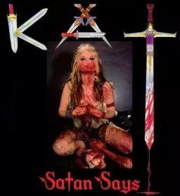 Capa do Single/EP "Satan Says", de The Great Kat