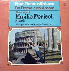 Portada de Álbum "From Roma With Love", de Emilio Pericoli