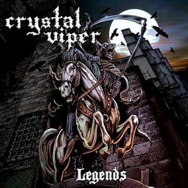 Portada de Álbum "Legends", de Crystal Viper