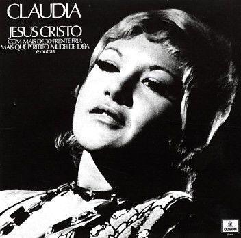 Portada del álbum "Jesus Cristo", de Cláudia