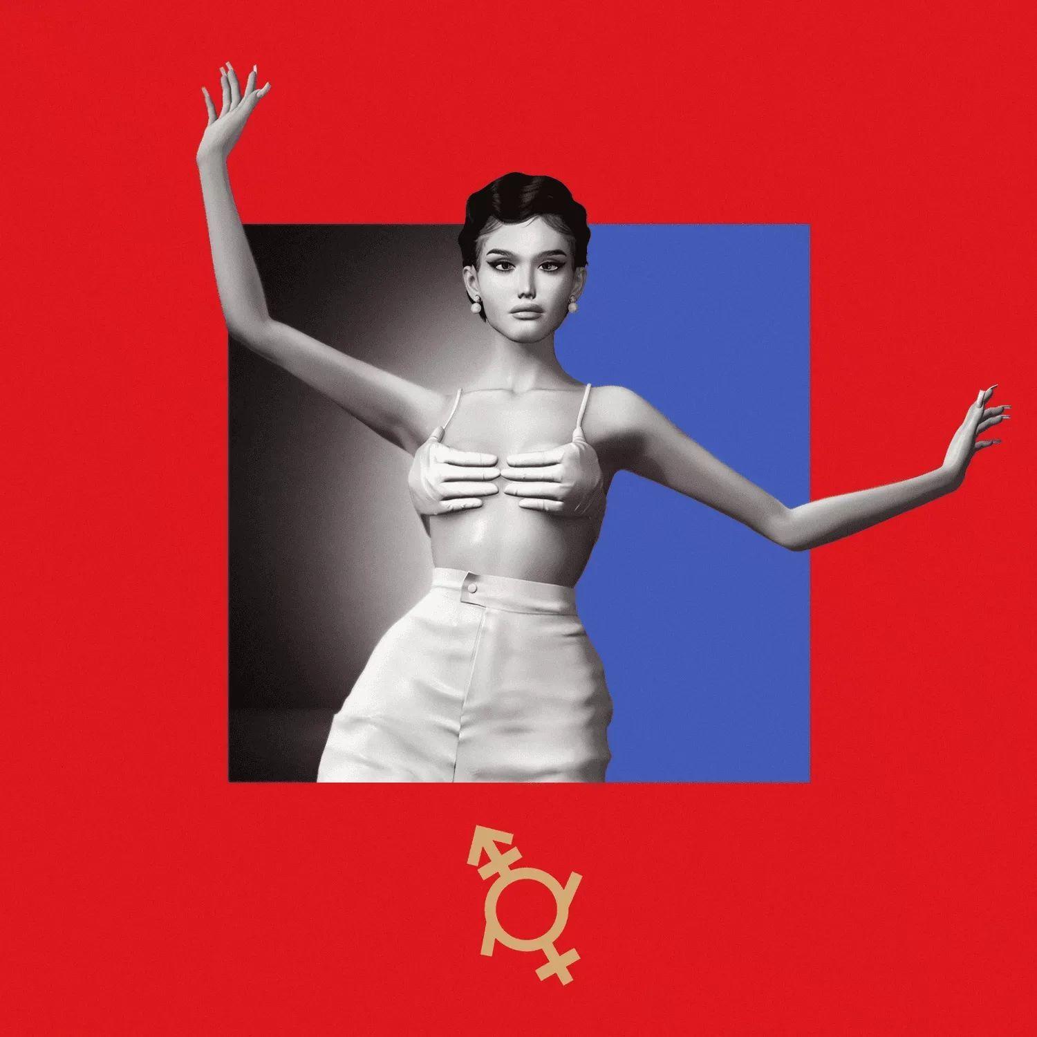 Portada de Álbum "Genderfluid", de Maicow Reveley