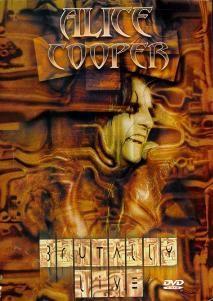 Album cover of "Brutally Live" by Alice Cooper