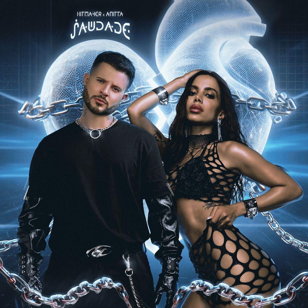 Portada del álbum "Saudade (part. Hitmaker)", de Anitta