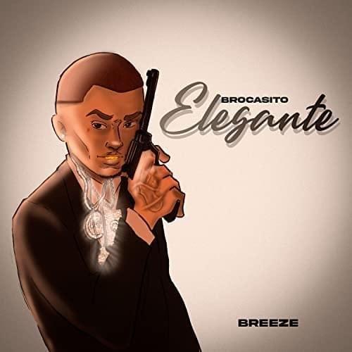 Capa do álbum "Elegante", de Brocasito