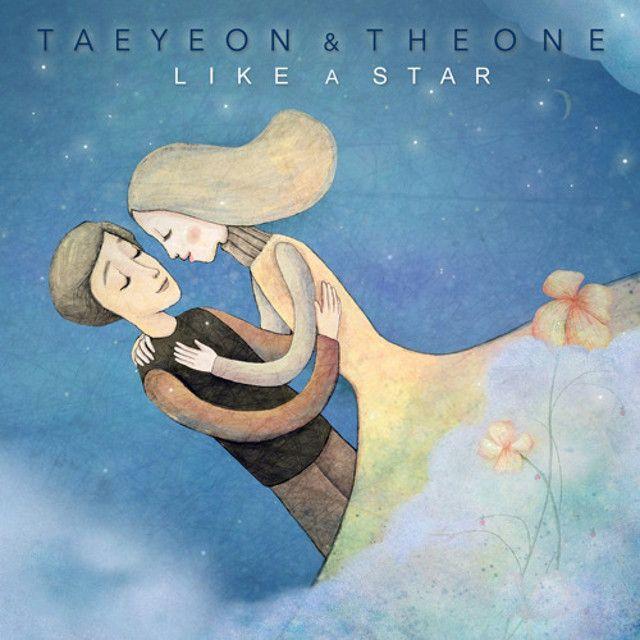 Capa do álbum "Like A Star", de TAEYEON 