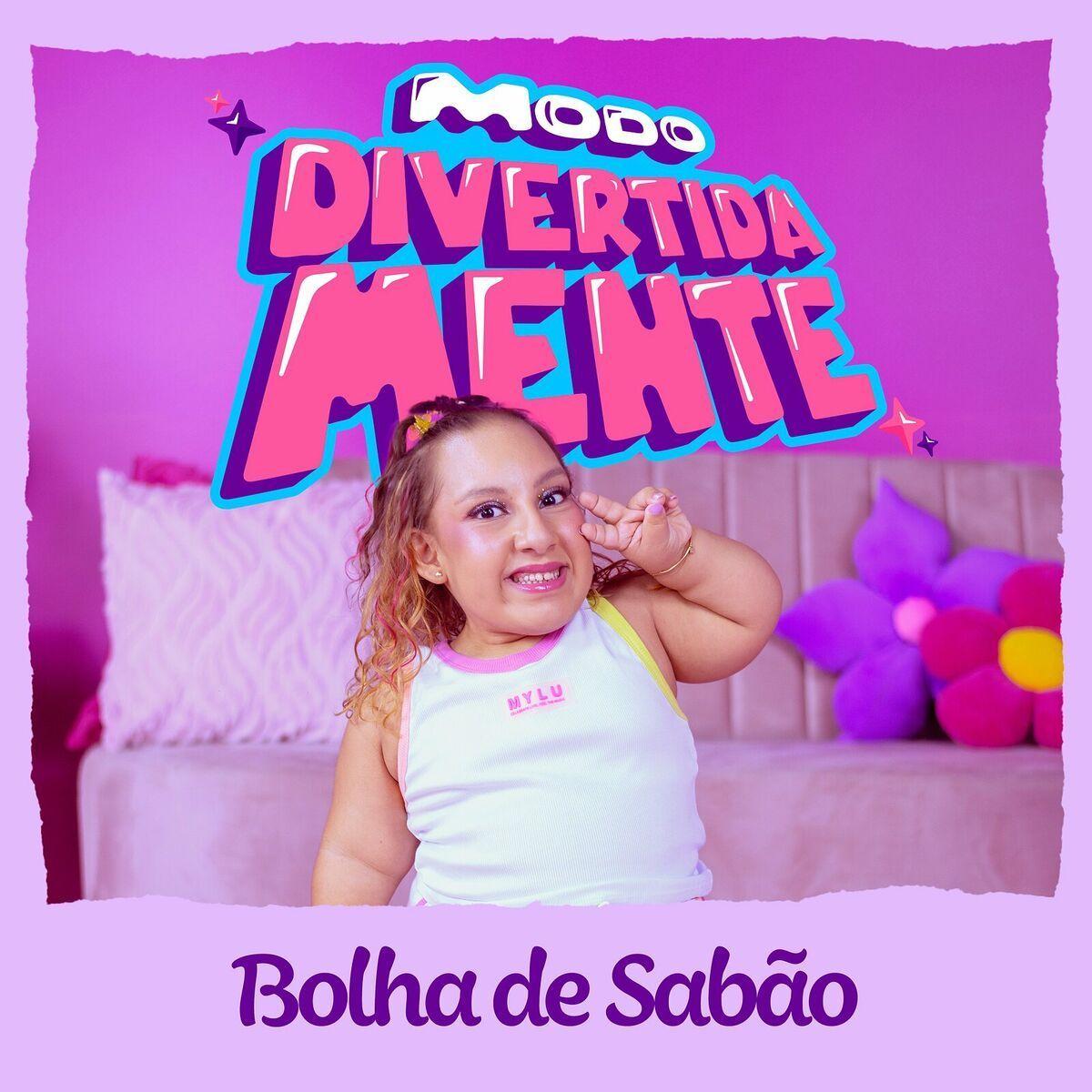 Portada de Sencillo/EP "Bolha de Sabão ", de MC Divertida Maria Clara