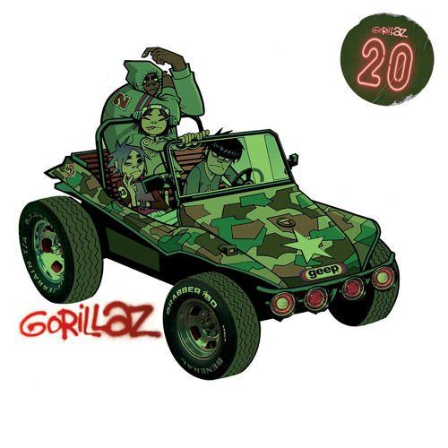 Portada del álbum "Gorillaz (Gorillaz 20 Mix)", de Gorillaz