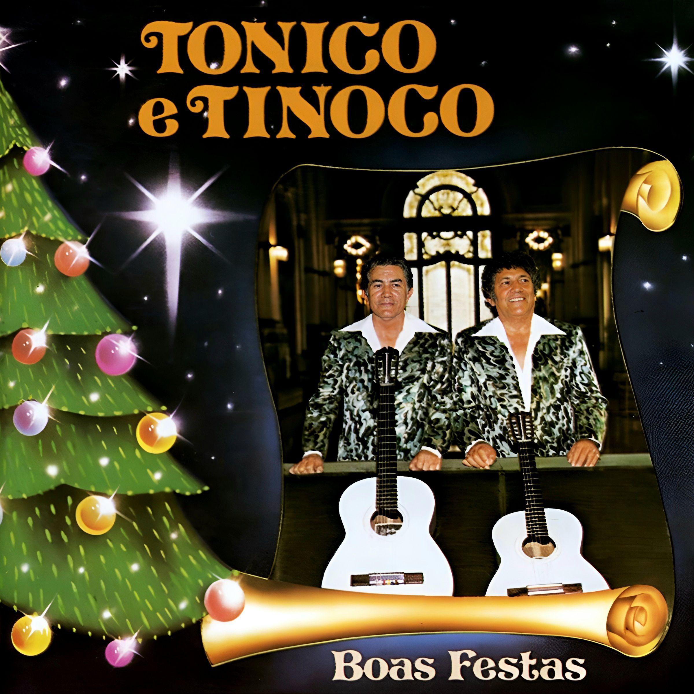 Portada del álbum "Boas Festas", de Tonico e Tinoco