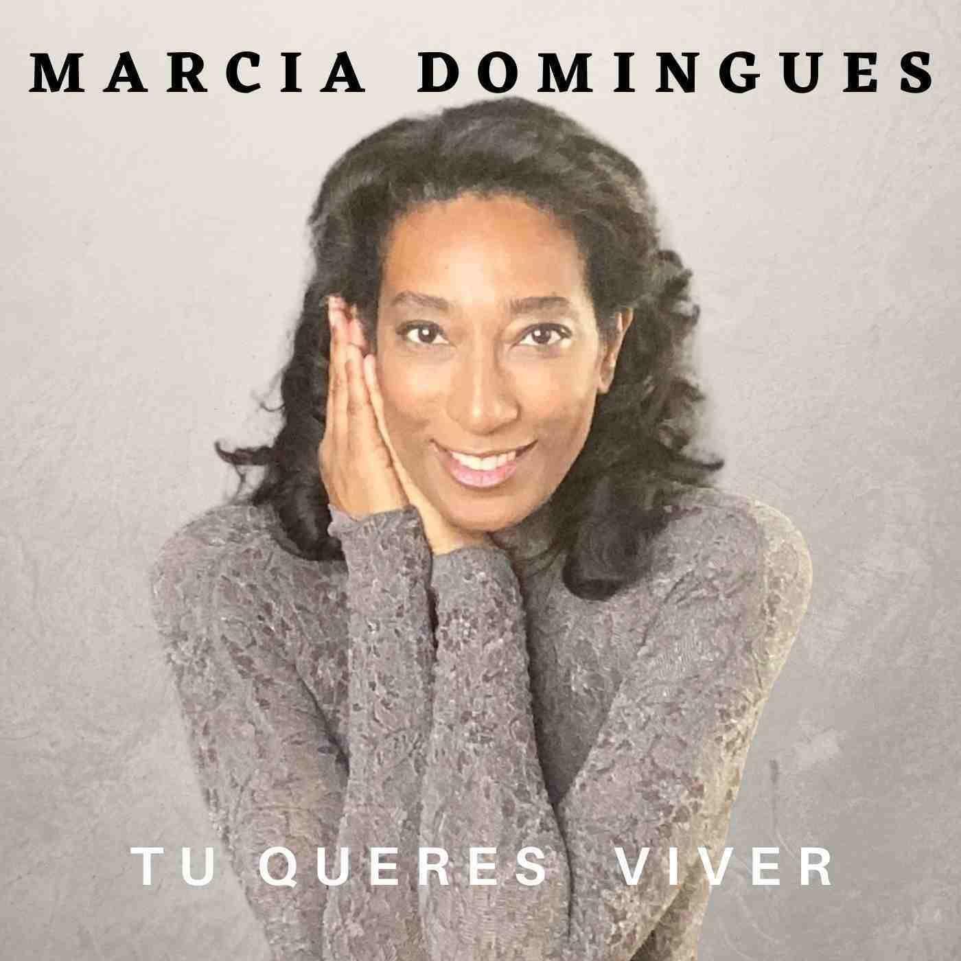 Portada de Sencillo/EP "Tu Queres Viver", de Marcia Domingues