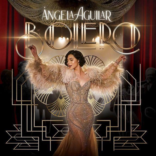 Portada de Álbum "Bolero", de Ángela Aguilar