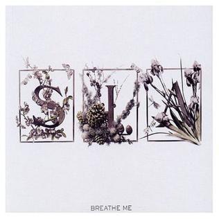Portada del álbum "Breathe Me", de Sia