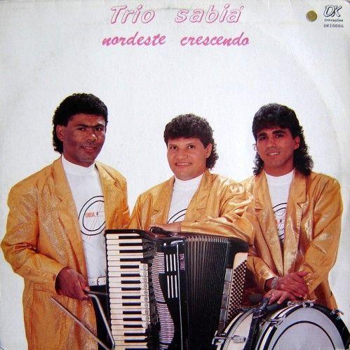 Capa do Álbum "Nordeste Crescendo", de Trio Sabiá
