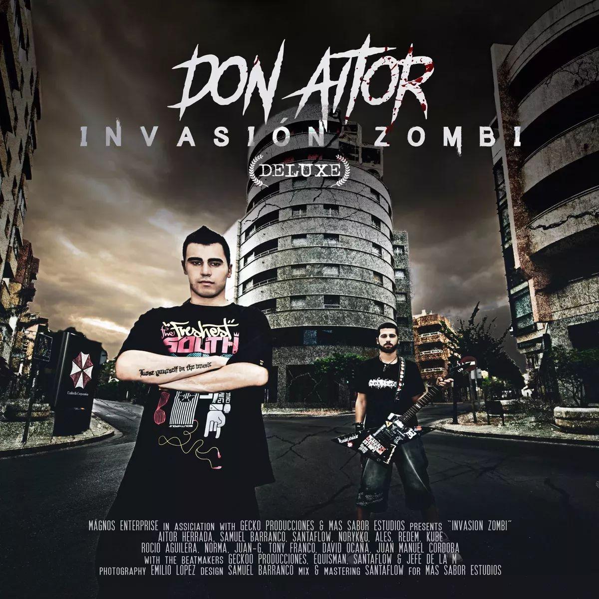Portada de Álbum "Invasión Zombi (Deluxe)", de Don Aitor