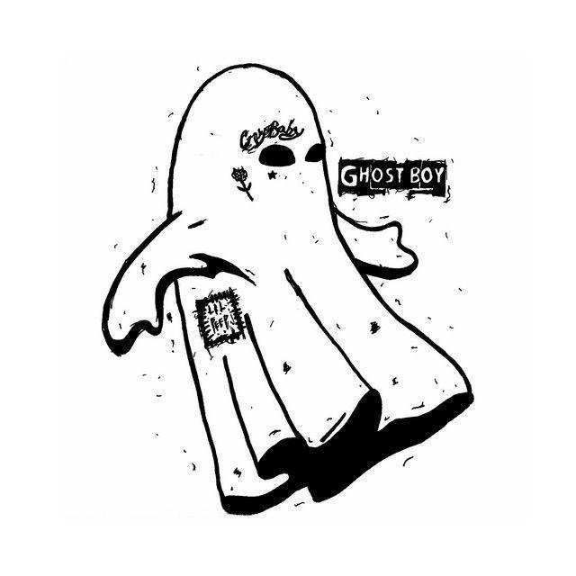 Portada del álbum "ghost boy", de Lil Peep