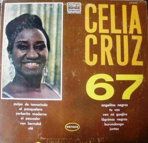 Capa do álbum "En 67'", de Celia Cruz