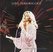 Portada del álbum "Love Performance", de Olivia Newton-John