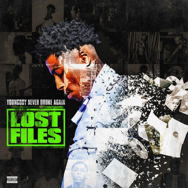 Capa do álbum "Lost Files", de YoungBoy Never Broke Again (NBA YoungBoy)