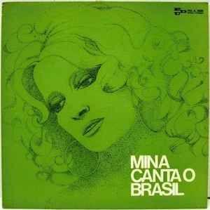 Capa do álbum "Mina Canta o Brasil", de Mina