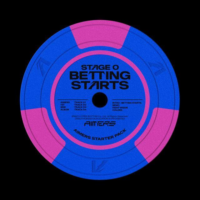 Capa do Single/EP "STAGE 0. BETTING STARTS", de AIMERS