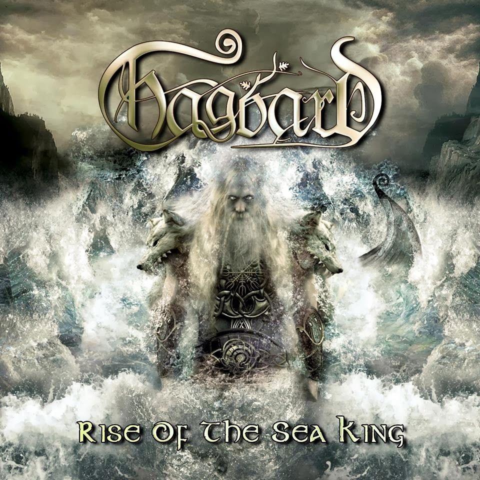 Capa do Álbum "Rise Of The Sea King", de Hagbard
