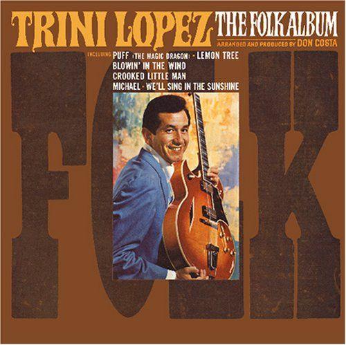Capa do álbum "The Folk Album", de Trini Lopez