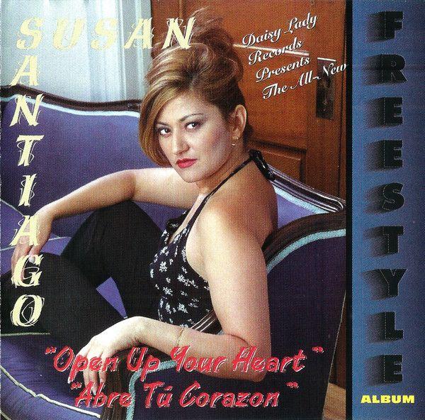 Portada de Álbum "Open Up Your Heart / Abre Tu Corazón", de Susan Santiago