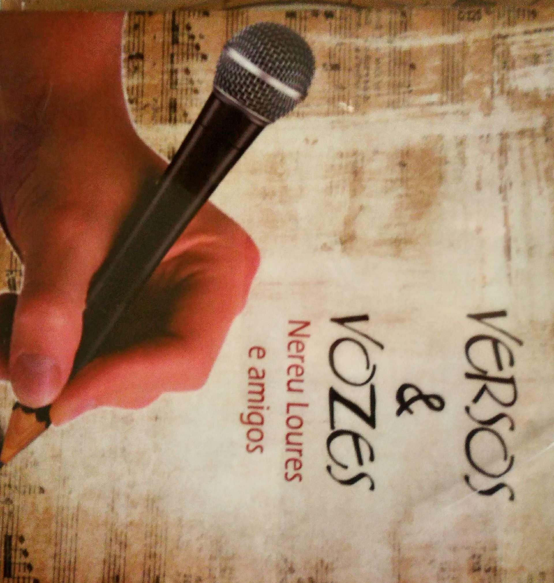 Capa do Álbum "Versos & Vozes Nereu Loures e Amigos", de Nereu Loures