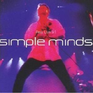 Portada del álbum "Real Live 91", de Simple Minds