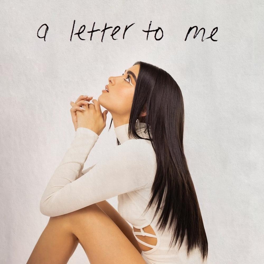 Capa do Álbum "a letter to me", de Dixie D'amelio