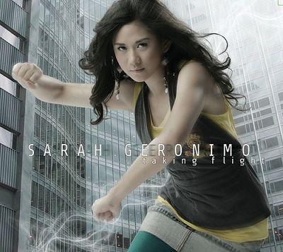 Portada de Álbum "Taking Flight", de Sarah Geronimo