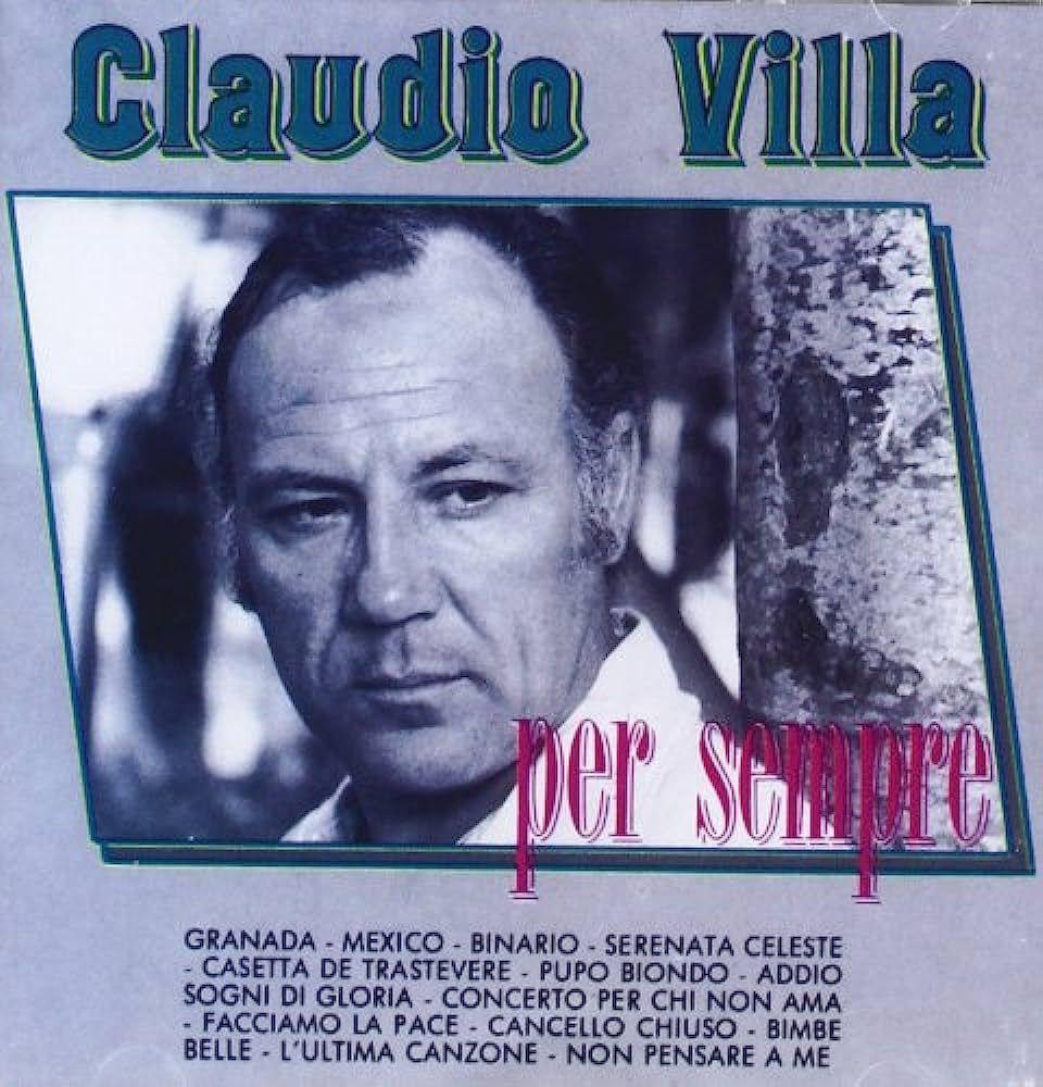 Album cover of "Per Sempre" by Claudio Villa