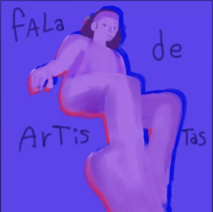 Portada de Sencillo/EP "Fala de Artistas", de Olivia Lorena
