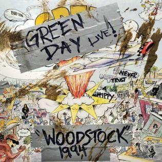 Portada de Álbum "Woodstock 1994", de Green Day