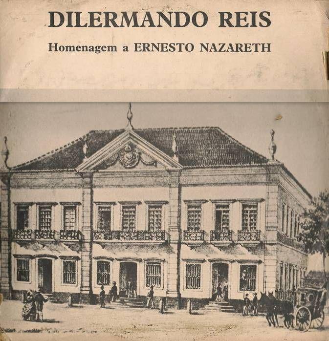Portada de Álbum "Homenagem a Ernesto Nazareth", de Dilermando Reis