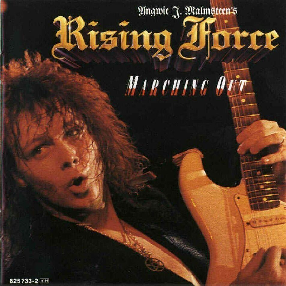 Album cover of "Marching Out" by Yngwie Malmsteen