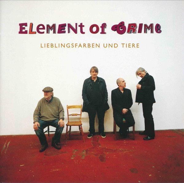 Portada de Álbum "Lieblingsfarben Und Tiere", de Element Of Crime