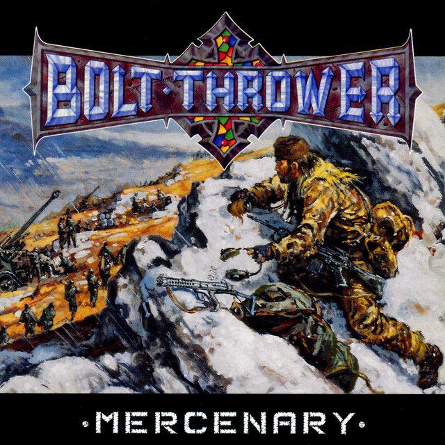 Portada de Álbum "Mercenary", de Bolt Thrower